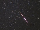 In this photo released by SkyandTelescope.com, a Perseid meteor flashes across the constellation Andromeda on Aug. 12, 1997. In this photo released by SkyandTelescope.com, a Perseid meteor flashes across the constellation Andromeda on Aug. 12, 1997.