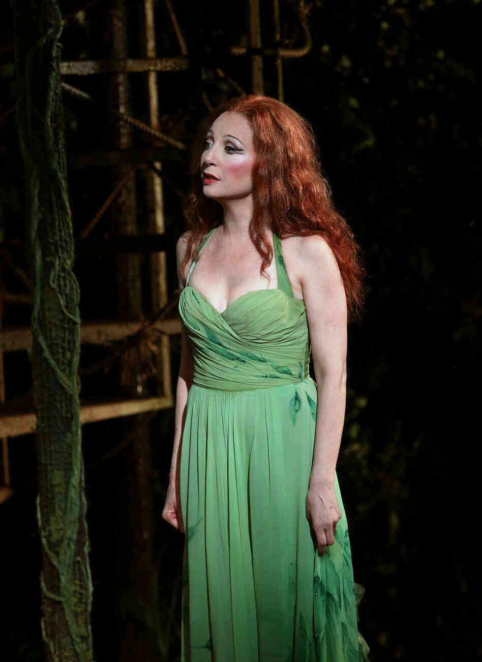 Once the Baker and his Wife collect the four elements to power her spell, the Witch (Donna Murphy) is released from the enchantment that's trapped her in the body of a crone, and restored to her former beauty.