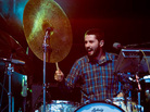 Sean Carey, performing live with Bon Iver Sean Carey, performing live with Bon Iver