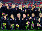 The U.S. women's soccer team won gold Thursday, in a victory that also kept the American women far ahead of the men in the number of medals won at the London Games: 100 to 59. The U.S. women's soccer team won gold Thursday, in a victory that also kept the American women far ahead of the men in the number of medals won at the London Games: 100 to 59.