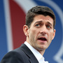 Newly announced Republican vice presidential candidate Paul Ryan speaks during a campaign rally in Norfolk, Va., on Saturday.