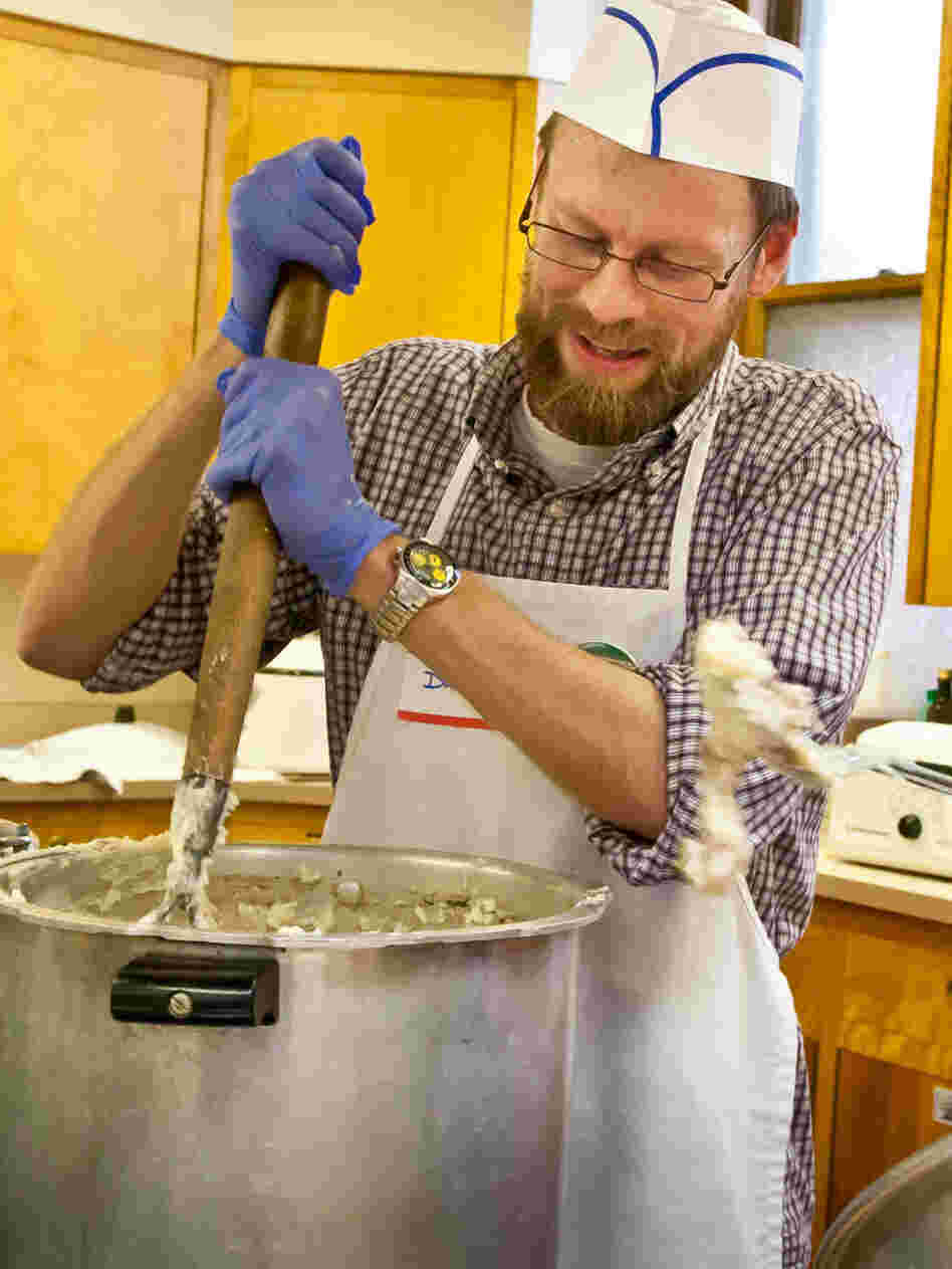 Daniel Beers, a KPCK volunteer and political science professor at Knox College.