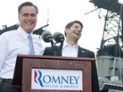Republican presidential candidate Mitt Romney laughed off his momentary lapse Saturday, when he introduced his new running mate, Rep. Paul Ryan, as "the next president of the United States." In 2008, President Obama had a similar slip. Republican presidential candidate Mitt Romney laughed off his momentary lapse Saturday, when he introduced his new running mate, Rep. Paul Ryan, as "the next president of the United States." In 2008, President Obama had a similar slip.