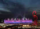 A view of the Olympic Stadium during the closing ceremony of the 2012 Olympic Games on Sunday. A view of the Olympic Stadium during the closing ceremony of the 2012 Olympic Games on Sunday.