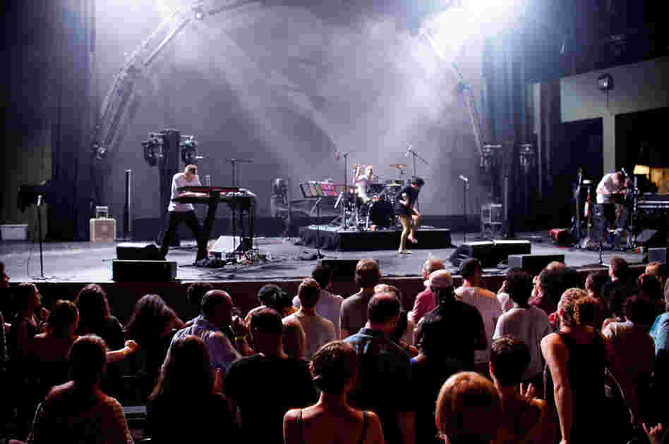 The Prospect Park Bandshell crowd was at capacity.