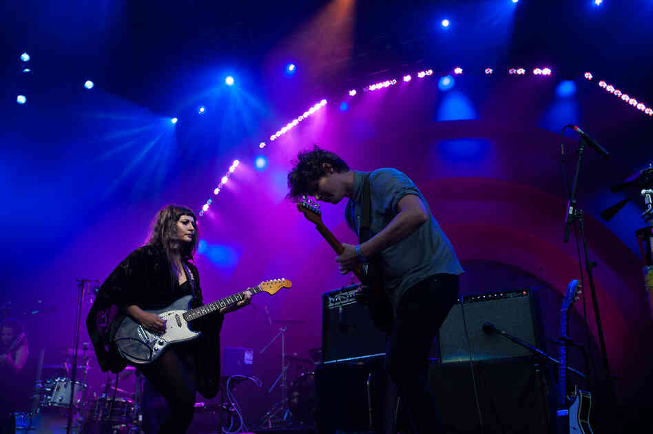 The Brooklyn-based singer-songwriter was right at home on the Prospect Park Bandshell stage.