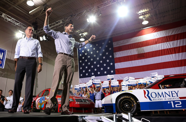 Exuberant audiences are welcoming Wisconsin Rep. Paul Ryan to the GOP 2012 ticket.