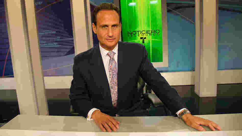 Telemundo anchor and reporter Jose Diaz-Balart made a notable, if fleeting, appearance during NBC's Republican primary debate last summer. This past June, NBC News and Telemundo announced they would be collaborating on the rest of their 2012 election coverage. Telemundo anchor and reporter Jose Diaz-Balart made a notable, if fleeting, appearance during NBC's Republican primary debate last summer. This past June, NBC News and Telemundo announced they would be collaborating on the rest of their 2012 election coverage.