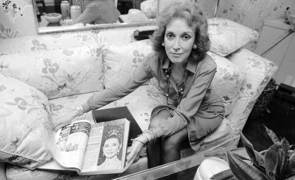 When Helen Gurley Brown took the reins at Cosmo in 1965, it was a foundering monthly known for fiction. She remained at the helm for more than 30 years. Here, Brown poses at her office in New York in September 1985. When Helen Gurley Brown took the reins at Cosmo in 1965, it was a foundering monthly known for fiction. She remained at the helm for more than 30 years. Here, Brown poses at her office in New York in September 1985.
