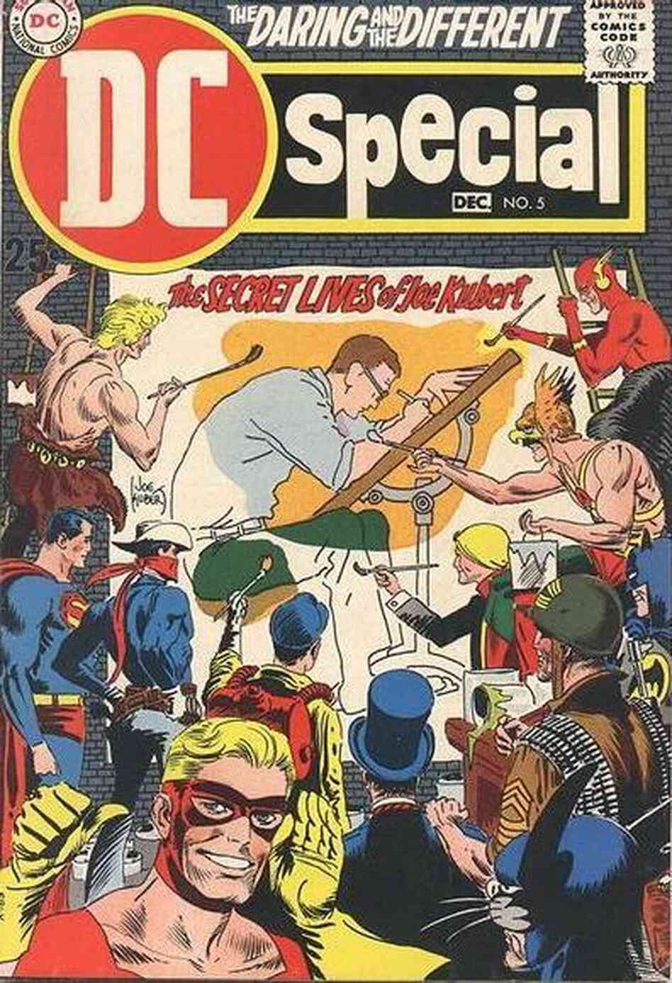 Cover of 1969's DC Special #5, featuring Joe Kubert Cover of 1969's DC Special #5, featuring Joe Kubert