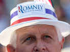 An audience member looks on during a campaign rally for GOP presidential candidate Mitt Romney in St. Augustine, Fla., on Monday. An audience member looks on during a campaign rally for GOP presidential candidate Mitt Romney in St. Augustine, Fla., on Monday.