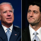 Vice President Joe Biden and Wisconsin Rep. Paul Ryan.