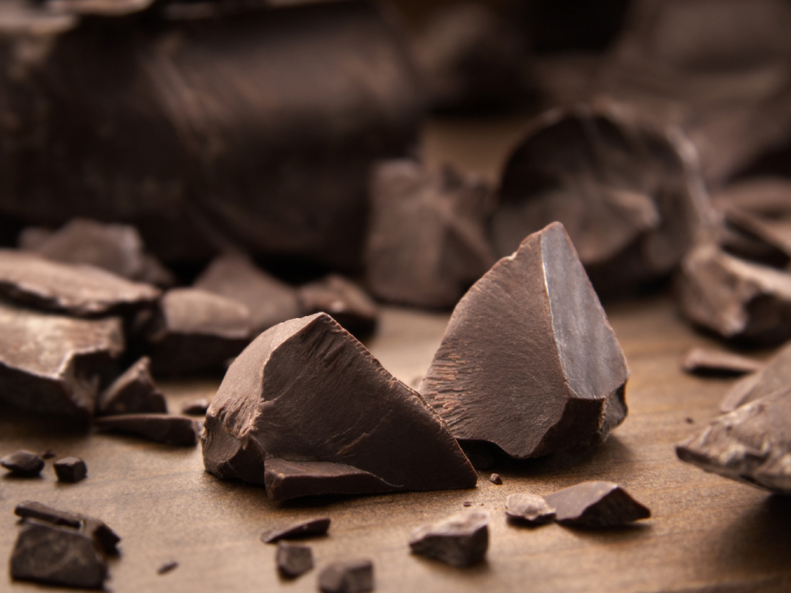Dark chocolate — it's delicious, and it may be good for your blood pressure.