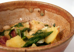 Sopa De Grao A Alentejana (Chickpea Soup Alentejo Style)