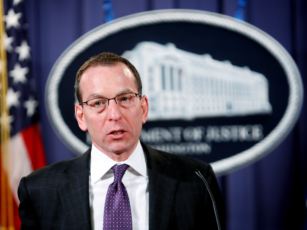 U.S. Assistant Attorney General Lanny Breuer says Charles Daum, a longtime lawyer, betrayed his profession.