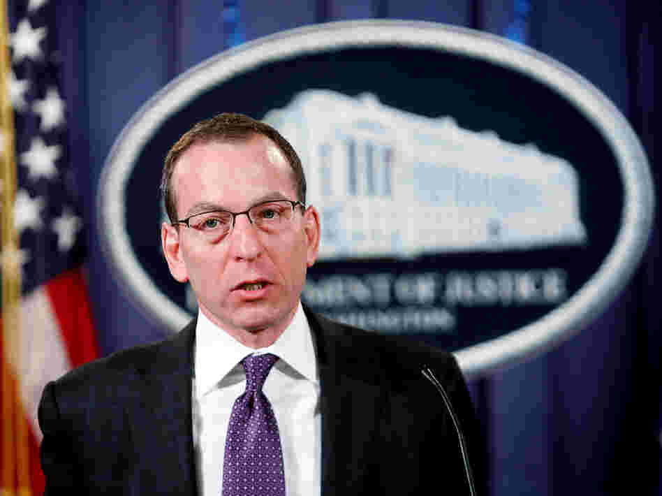 U.S. Assistant Attorney General Lanny Breuer says Charles Daum, a longtime lawyer, betrayed his profession.