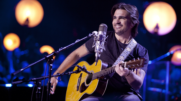 Juanes' latest album is all acoustic, and was recorded in front of a live audience as part of MTV's Unplugged series.