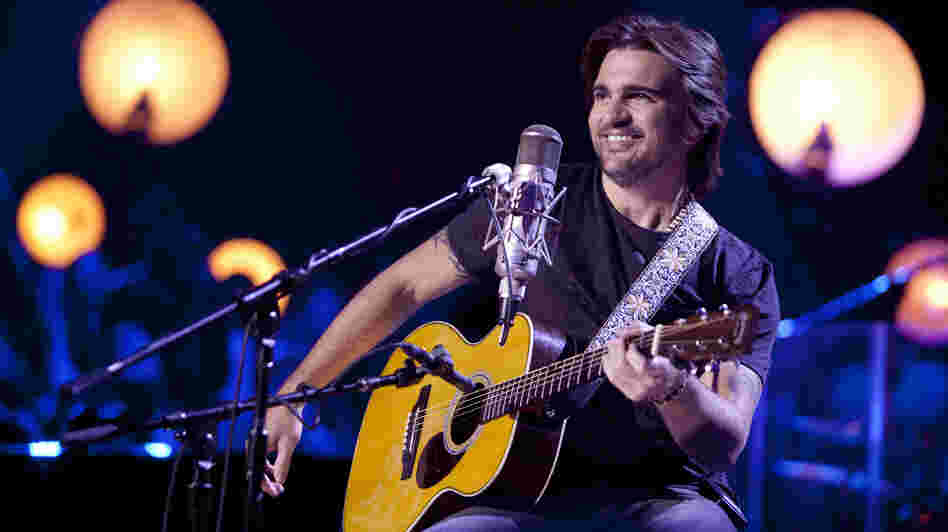 Juanes' latest album is all acoustic, and was recorded in front of a live audience as part of MTV's Unplugged series.
