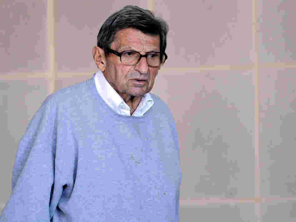 Joe Paterno on Nov. 8, 2011, the day before his firing.