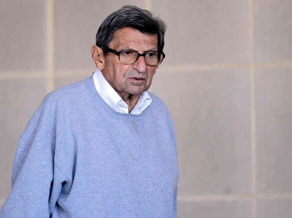 Joe Paterno on Nov. 8, 2011, the day before his firing.