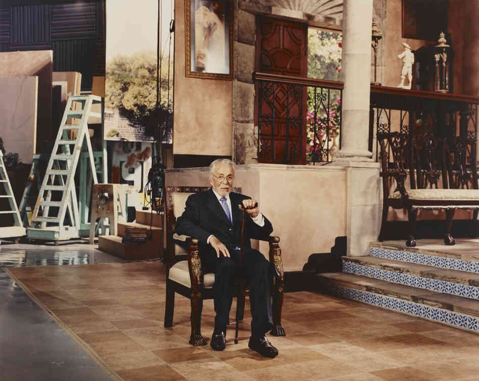 Ernesto Alonso, known as "Senor Telenovela" for his prolific work in the genre, in Amarte Es Mi Pecado (Loving You Is My Sin), 2003.