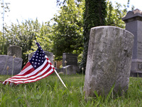 Congressional Cemetery was founded in 1807, when Washington, D.C., was a new town. The 35-acre historic burial ground is located in the Capitol Hill neighborhood, overlooking the Anacostia River.