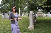 Rebecca Roberts serves as program director at Congressional Cemetery and is the co-author of a new book on the cemetery and its history. Her grandfather Hale Boggs, a representative from Louisiana, has a cenotaph in the cemetery. Boggs was aboard a plane that disappeared over Alaska in 1972 and presumably crashed; his body has never been recovered.