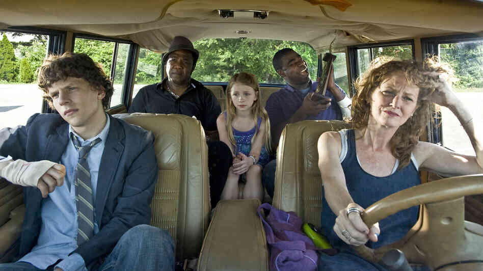 Eli (Jesse Eisenberg) and his mother, Penny (Melissa Leo), fall in with Penny's inept drug dealer, Sprinkles (Tracy Morgan), in the trite new indie drama Why Stop Now. Eli (Jesse Eisenberg) and his mother, Penny (Melissa Leo), fall in with Penny's inept drug dealer, Sprinkles (Tracy Morgan), in the trite new indie drama Why Stop Now.