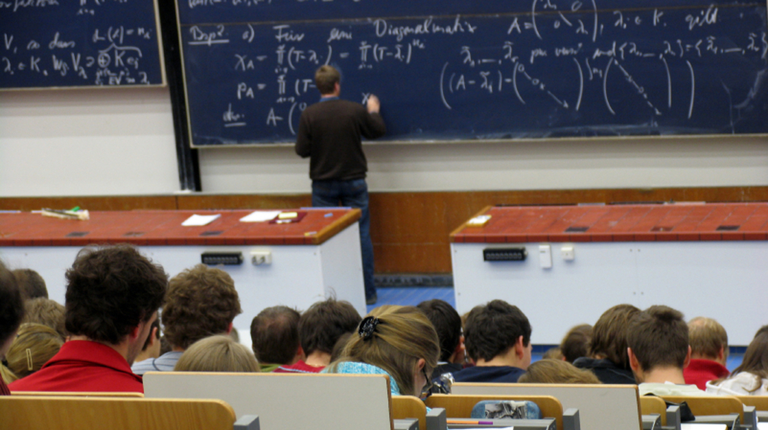 Are any of these students texting?