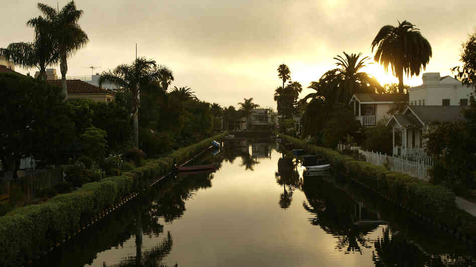 The canals in LA's Venice neighborhood serve as the scene of a murder in Robert Crais' 2011 novel, The Sentry. The canals in LA's Venice neighborhood serve as the scene of a murder in Robert Crais' 2011 novel, The Sentry.