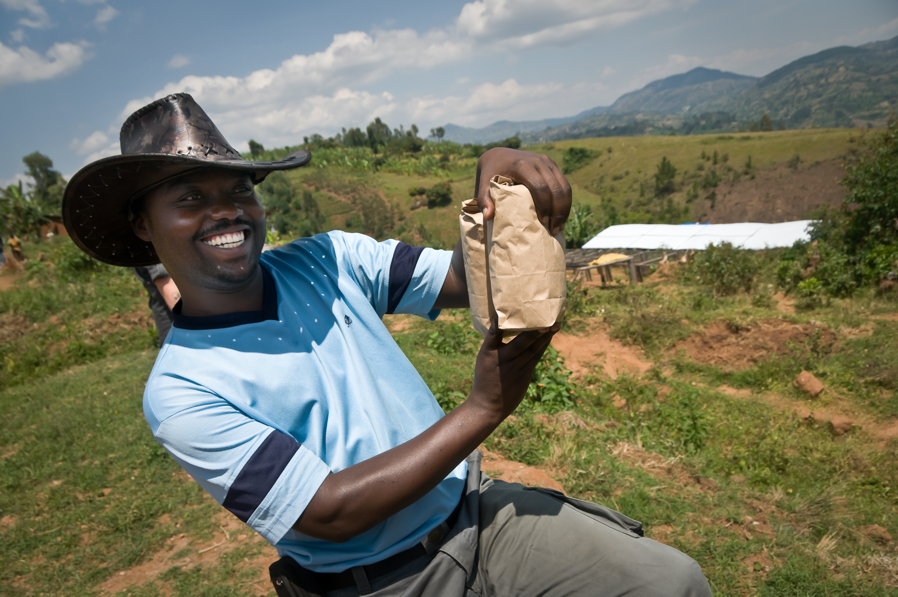 An international collaboration between the U.S. and Rwanda called PEARL, trained young Rwandans not only how to make top coffee but also how to taste and judge the final product. Uzziel Habineza, a genocide survivor, worked his way up from managing a washing station to representing one of the world's largest coffee suppliers, Volcafe. Habineza is an expert cupper and coffee roaster. An international collaboration between the U.S. and Rwanda called PEARL, trained young Rwandans not only how to make top coffee but also how to taste and judge the final product. Uzziel Habineza, a genocide survivor, worked his way up from managing a washing station to representing one of the world's largest coffee suppliers, Volcafe. Habineza is an expert cupper and coffee roaster.