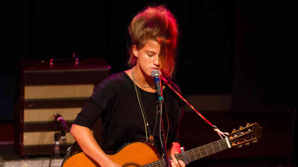 Selah Sue performs some songs at World Cafe Live in Philadelphia.