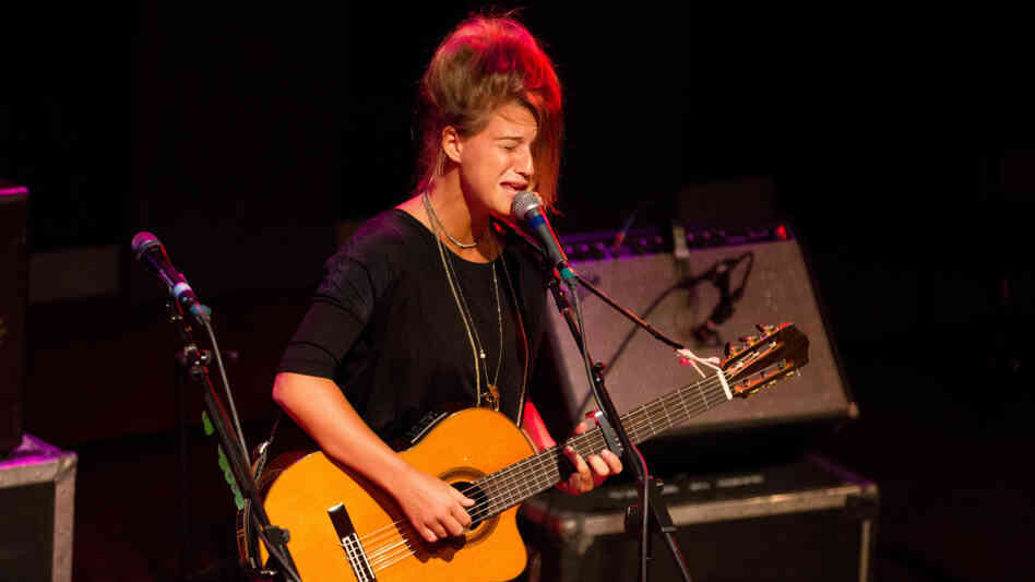 Selah Sue performs some songs at World Cafe Live in Philadelphia.