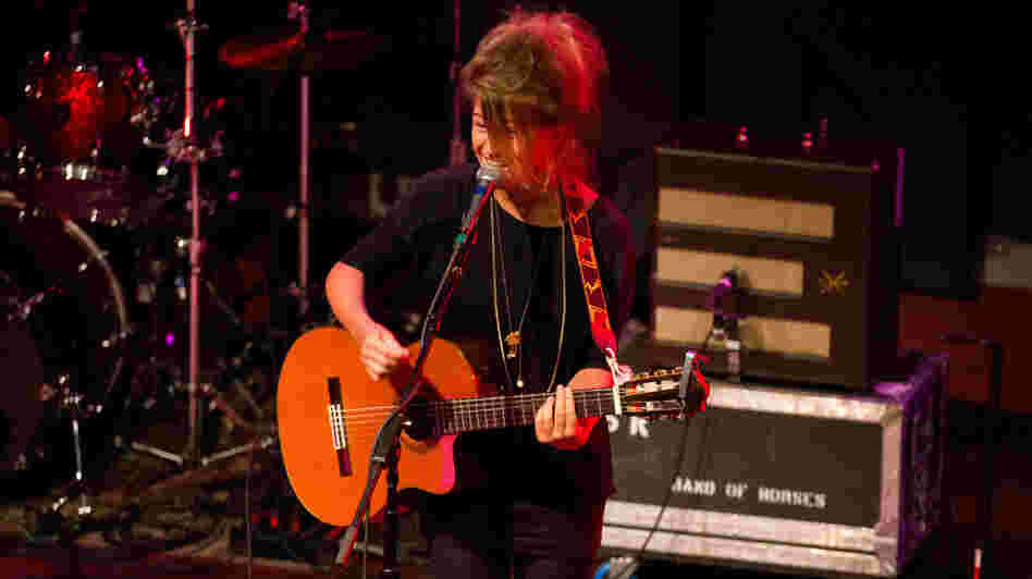 Selah Sue performs some songs at World Cafe Live in Philadelphia.