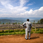 Welcome to Rwanda's coffee land, where some of the world's best coffee is grown. Here, Minani Anastase, president of Musasa Coffee Cooperative in northern Rwanda, looks over the coffee drying tables. Welcome to Rwanda's coffee land, where some of the world's best coffee is grown. Here, Minani Anastase, president of Musasa Coffee Cooperative in northern Rwanda, looks over the coffee drying tables.
