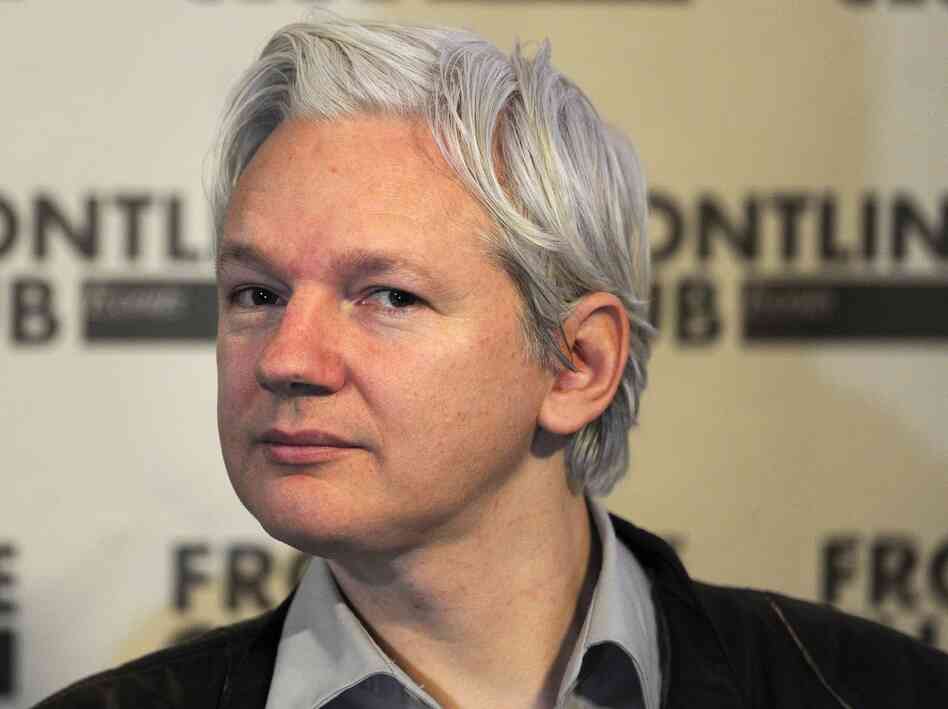 WikiLeaks founder Julian Assange attends a press conference in central London on February 27. WikiLeaks founder Julian Assange attends a press conference in central London on February 27.