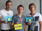 (l to r) Chris Wolstenholme, Matthew Bellamy and Dominic Howard (l to r) Chris Wolstenholme, Matthew Bellamy and Dominic Howard