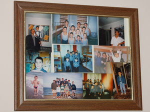A collage of photos of some of the boys Grosuleac has raised. A collage of photos of some of the boys Grosuleac has raised.