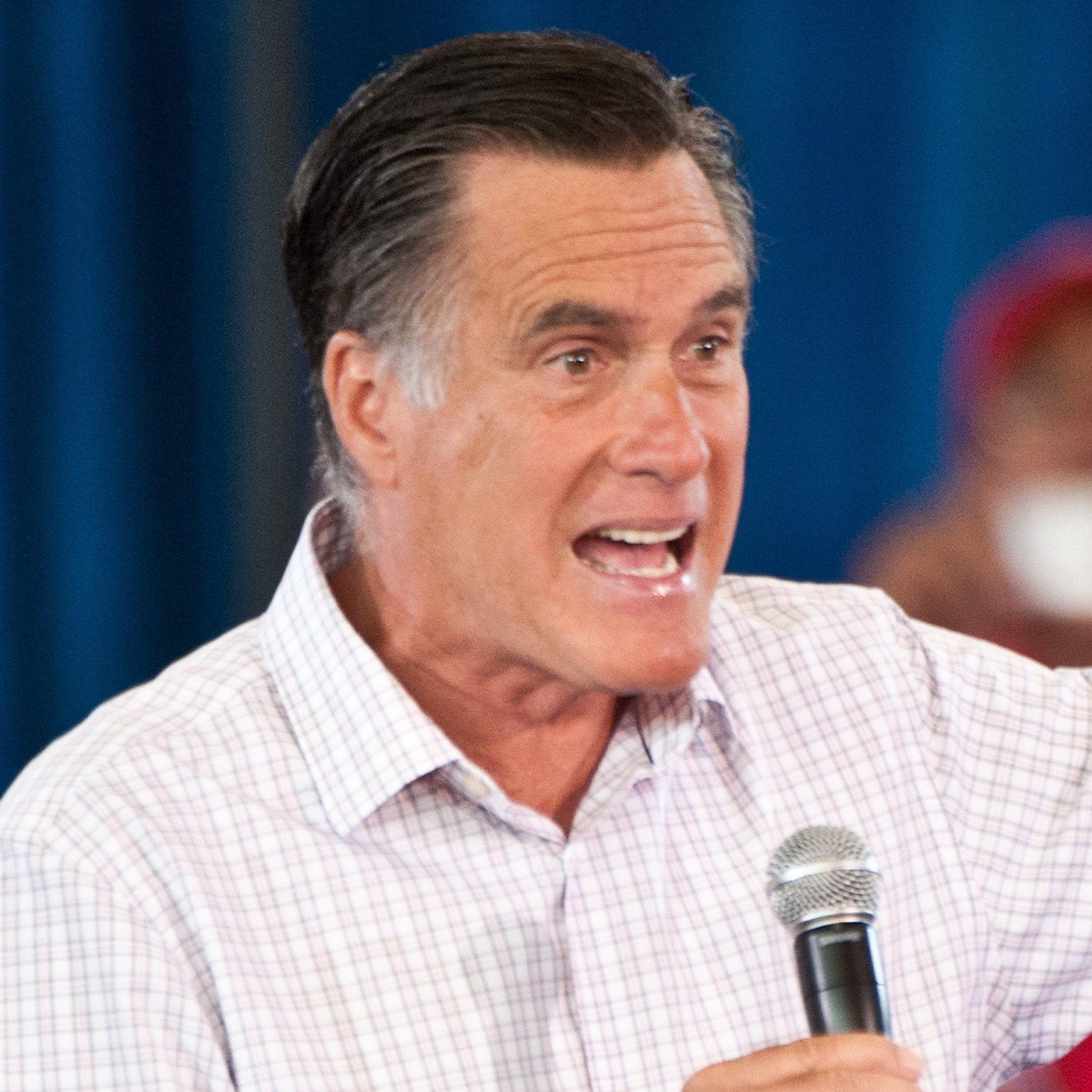 Republican presidential candidate Mitt Romney speaks at a town hall meeting in Grand Junction, Colo., on July 10. Romney said he has "nothing hidden" in his taxes.