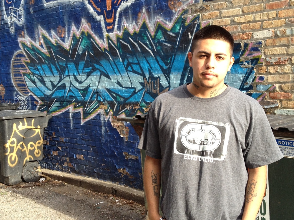 Elias Roman, 17, has been through Illinois' juvenile justice system twice. But the second time around, he was paired with a mentor, and he's looking at things differently.