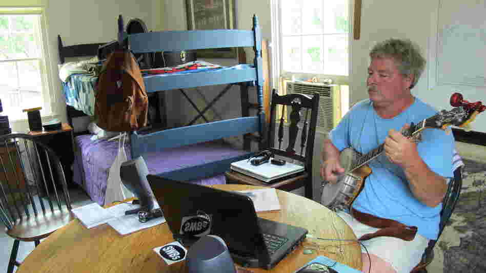Tom Richter moved to Strawbery Banke so that he could concentrate on creating a new album of folk songs based on imagery of historic Portsmouth, N.H.
