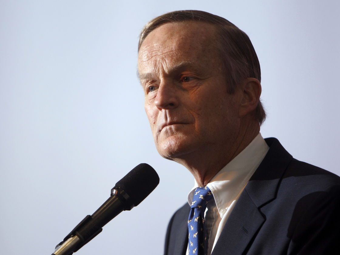 Rep. Todd Akin, seen here in May 2011, said he "misspoke" when he said that pregnancy from rape is "really rare." The GOP congressman is challenging Sen. Claire McCaskill, D-Mo., in the race for the Senate seat.
