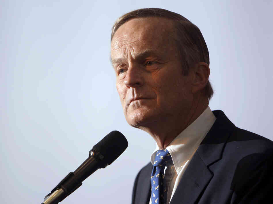 Rep. Todd Akin, seen here in May 2011, said he "misspoke" when he said that pregnancy from rape is "really rare." The GOP congressman is challenging Sen. Claire McCaskill, D-Mo., in the race for the Senate seat.