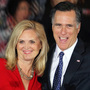 Republican presidential candidate Mitt Romney and his wife, Ann, greet supporters during an Illinois primary victory party in March. Republican presidential candidate Mitt Romney and his wife, Ann, greet supporters during an Illinois primary victory party in March.