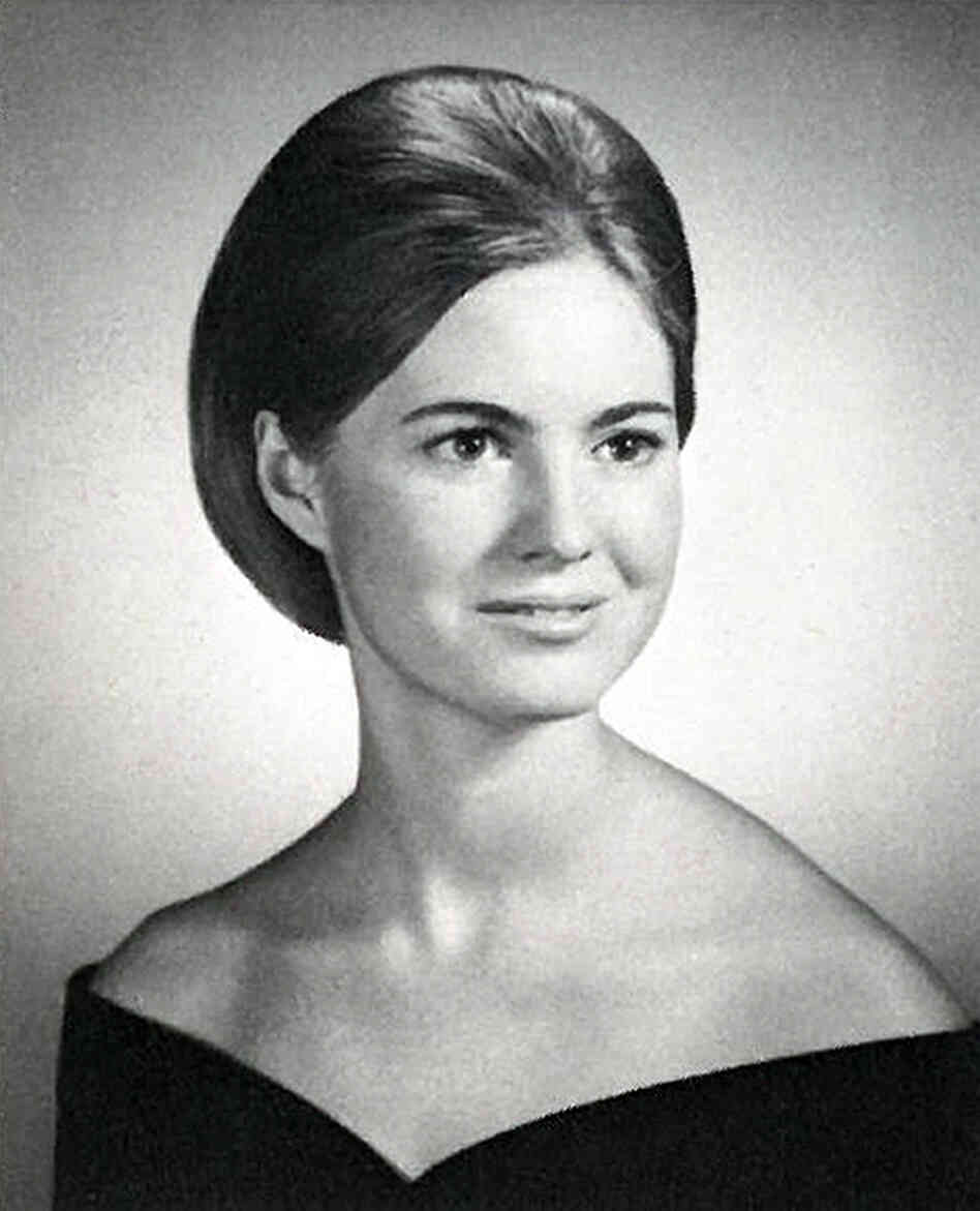 Ann Davies in a 1967 photo from her senior year of high school.