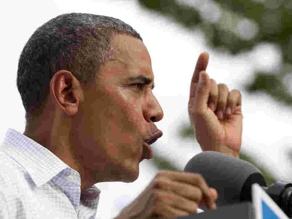 President Obama said his health care law bolsters Medicare and Medicaid, but the Supreme Court has ruled that states can opt out of some changes to Medicaid.