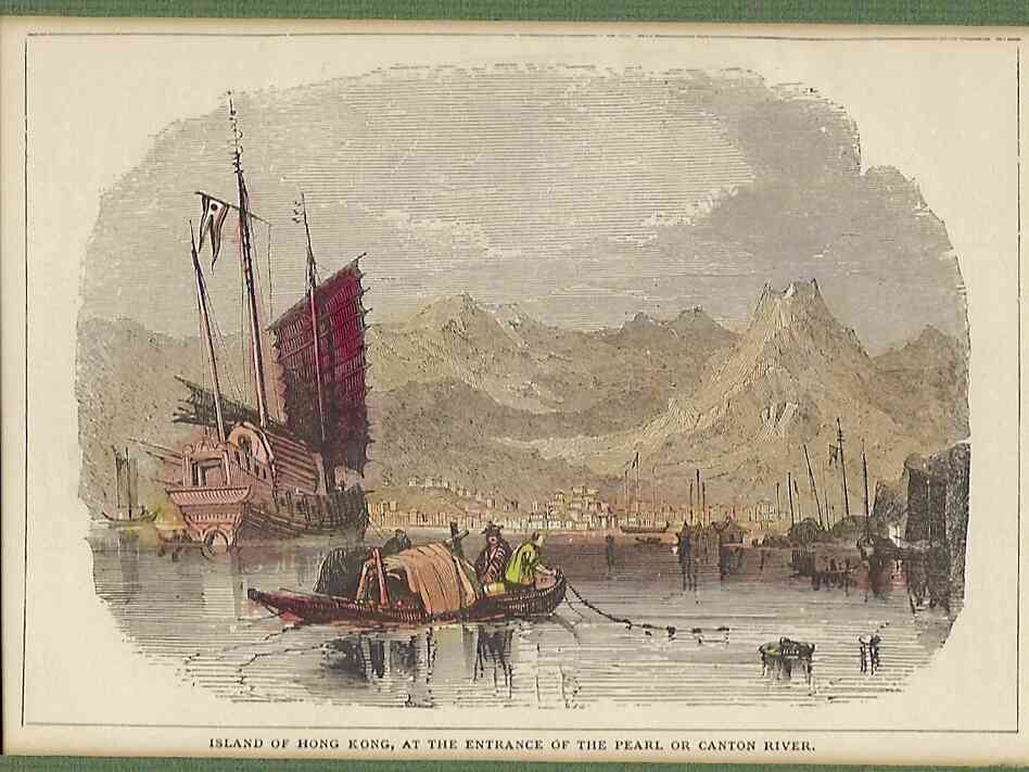 An early picture of the island of Hong Kong. In 1841, the British Foreign Secretary Lord Palmerston criticized the deal that gave Hong Kong to the British, famously describing the island as "a barren rock with nary a house upon it." He predicted, "It will never be a mart for trade."