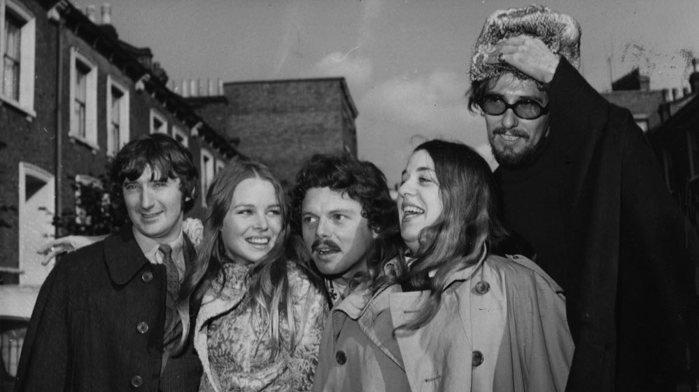 Scott McKenzie, center, with the members of The Mamas and the Papas in 1967. John Phillips, far right, wrote San Francisco (Be Sure to Wear Flowers in Your Hair). McKenzie died Saturday.