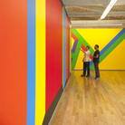 Sol LeWitt: A Wall Drawing Retrospective includes 105 of LeWitt's large-scale works. It will be on-view at MASS MoCA until 2033.