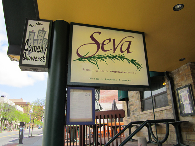 In Very Bad Men, Seva is Sen. John Casterbridge's favorite restaurant. Dolan won't say if he's a good guy or not, because "that would be giving it away."